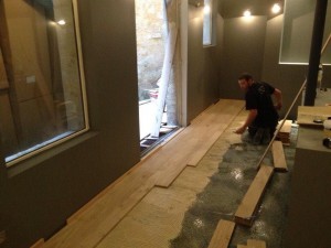 installation parquet