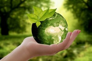 Planète verte grâce à la transition écologique