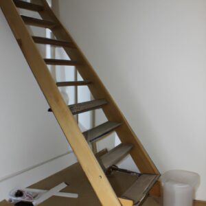 Construction d'un escalier