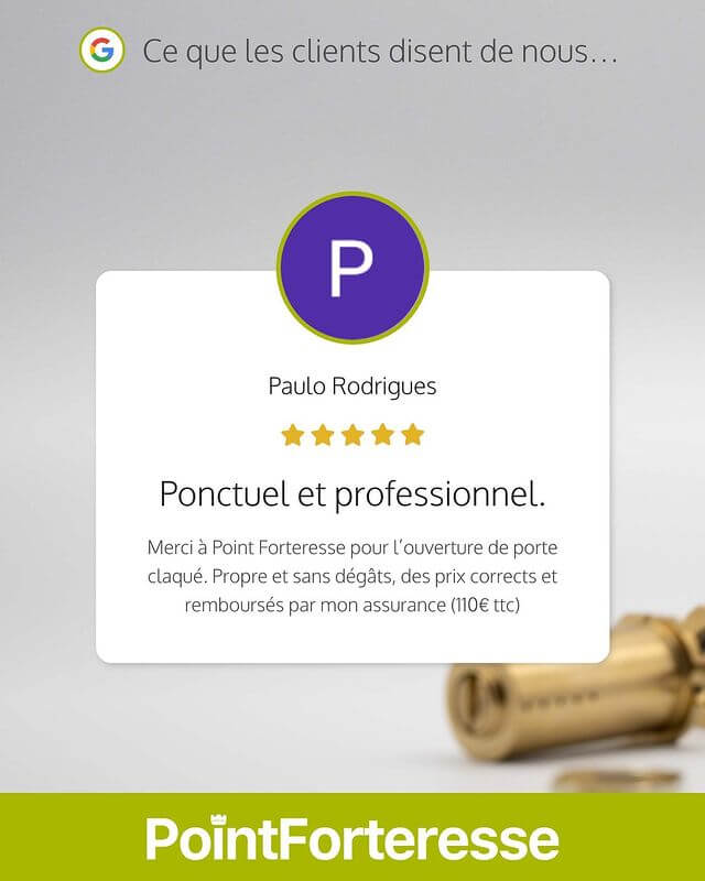 avis-client-entreprise-de-serrurerie-à-paris