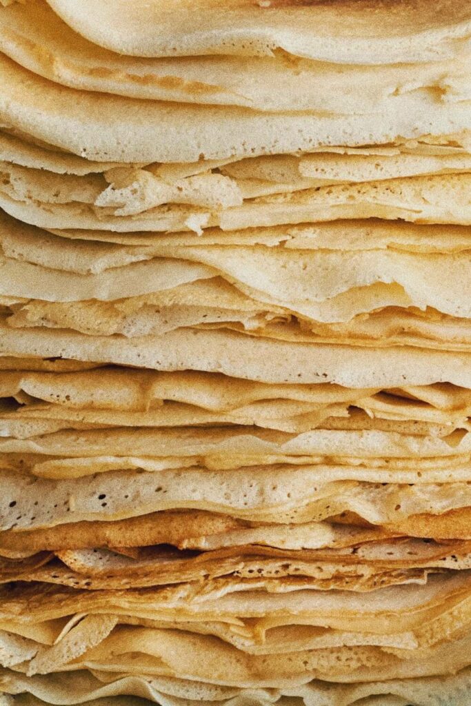 pile crêpes